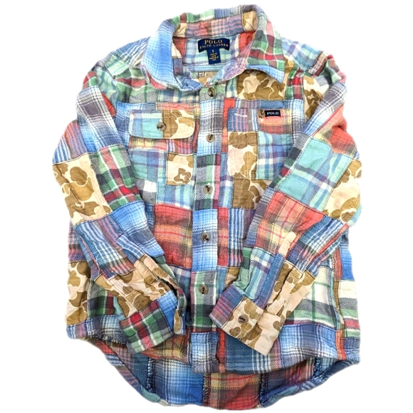 Polo Ralph Lauren Other - POLO Ralph Lauren Patchwork Button Down